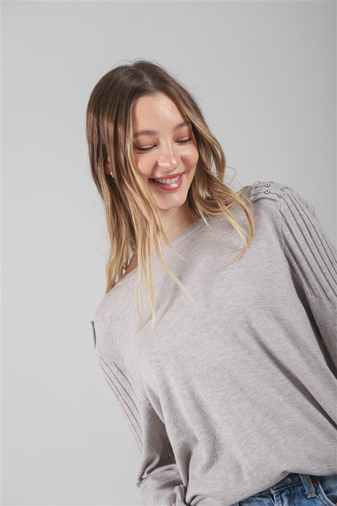 Sweater Vinah Bremer con Piedras